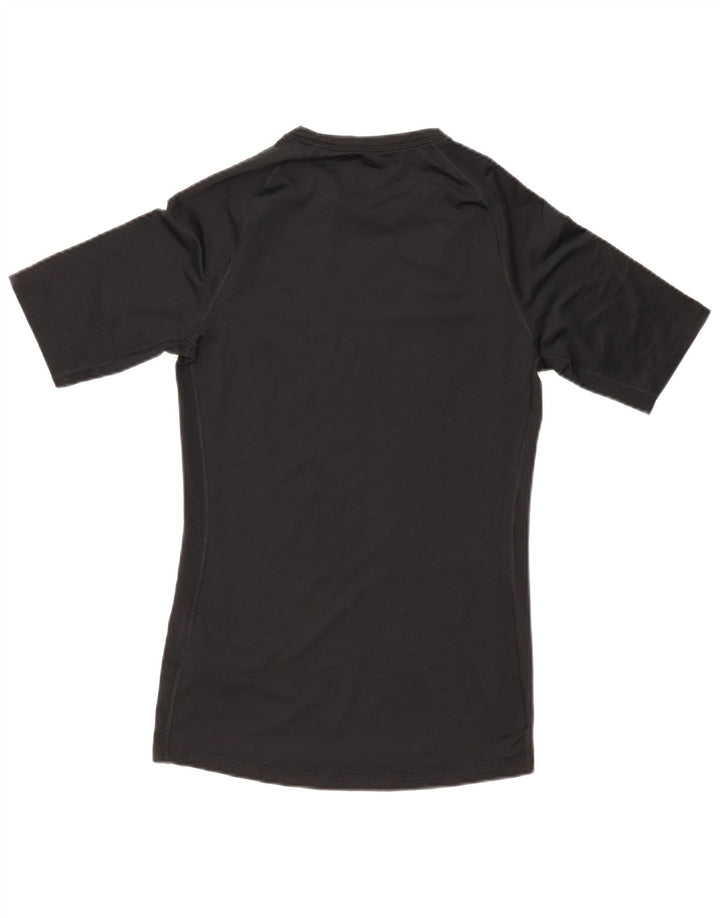 Nike Herren Dri Fit T-Shirt Top Medium Schwarz Polyester