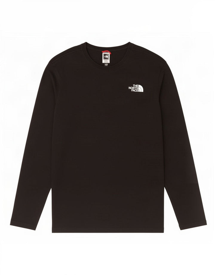 The North Face Herren Graphic Top Langarm Small Schwarz Baumwolle