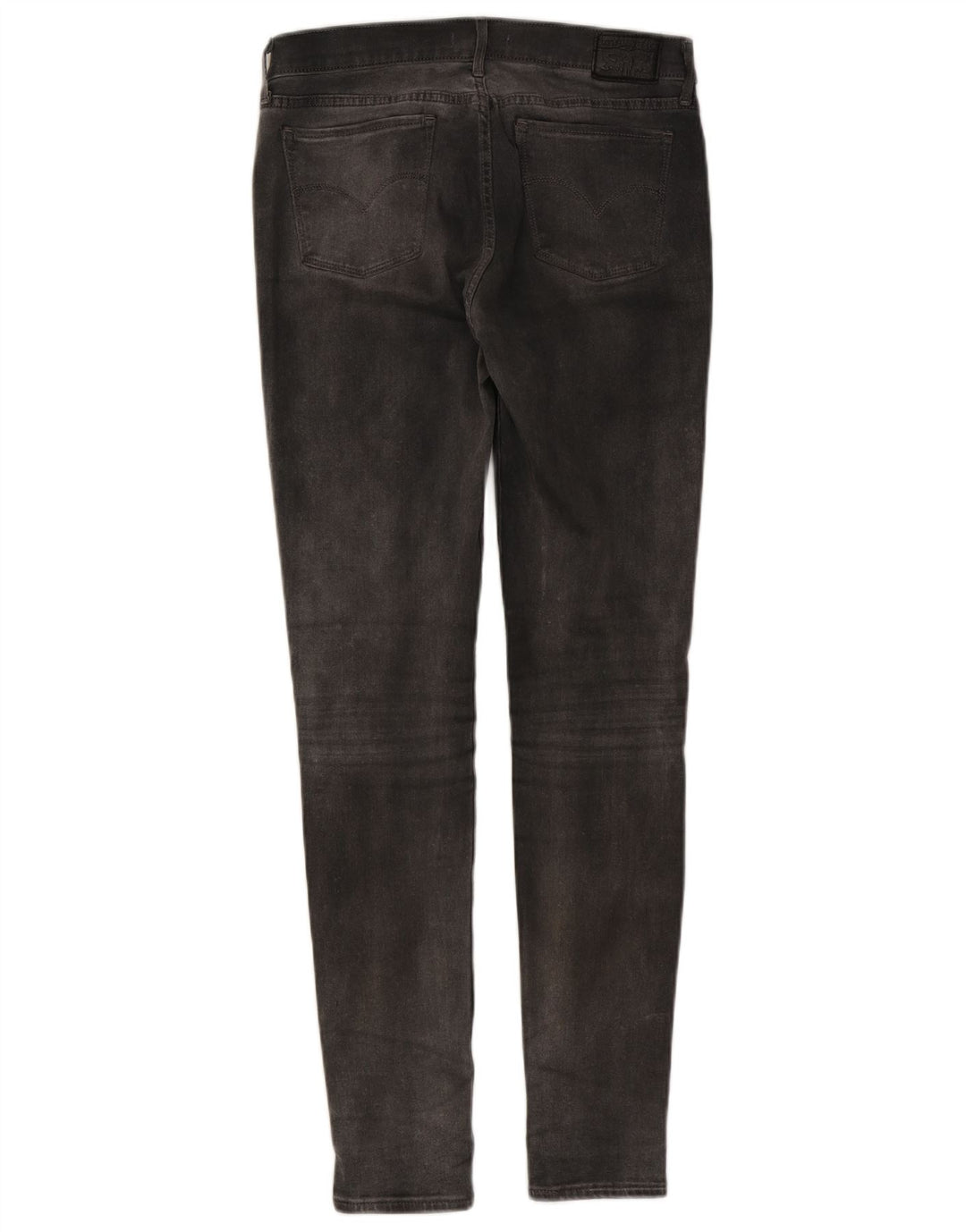 Levi's Damen 710 Super Skinny Jeans W31 L32 Graue Baumwolle