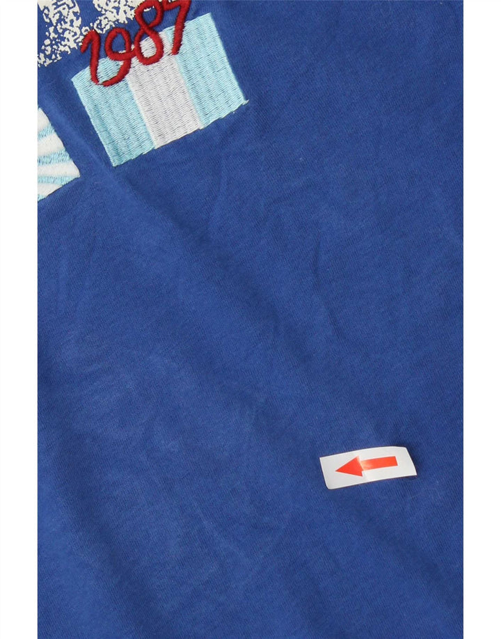 Napapijri Herren Grafik T-Shirt Top XL Blau