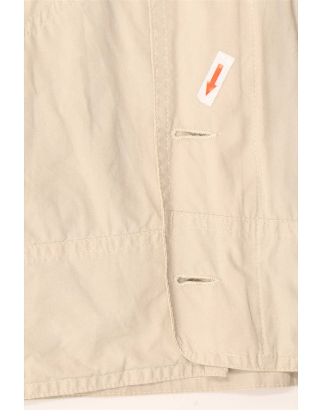 Vintage Herren Bomberjacke UK 38 Mittelbeige Baumwolle