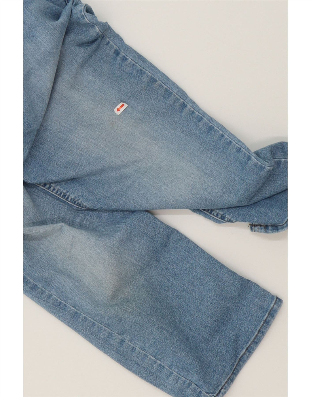 LEE Womens Mid Rise Capri Jeans W32 L20 Blue Cotton Vintage Lee and Second-Hand Lee from Messina Hembry 