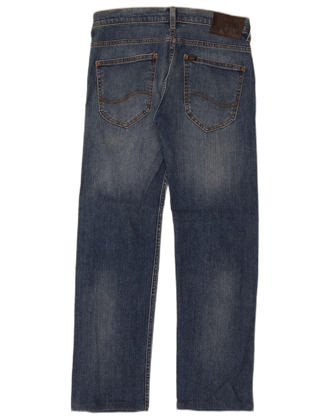 Lee Herren Powell Slim Jeans W30 L28 Blaue Baumwolle