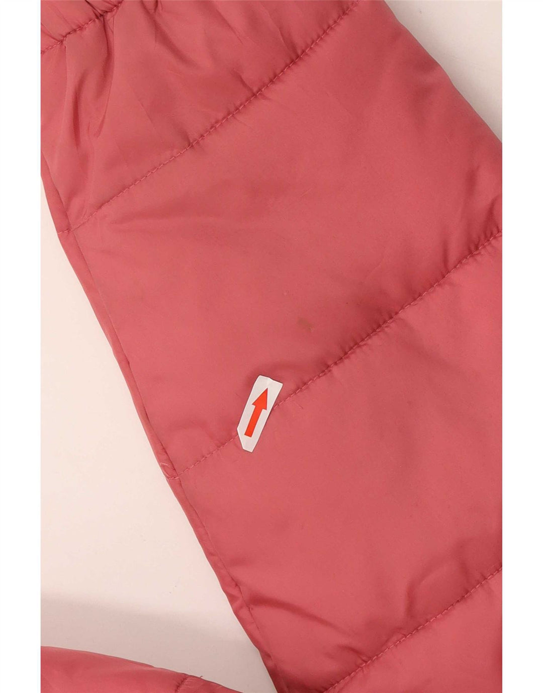 Fila Damen Loose Fit Wattierte Jacke UK 14 Mittelrosa Polyester