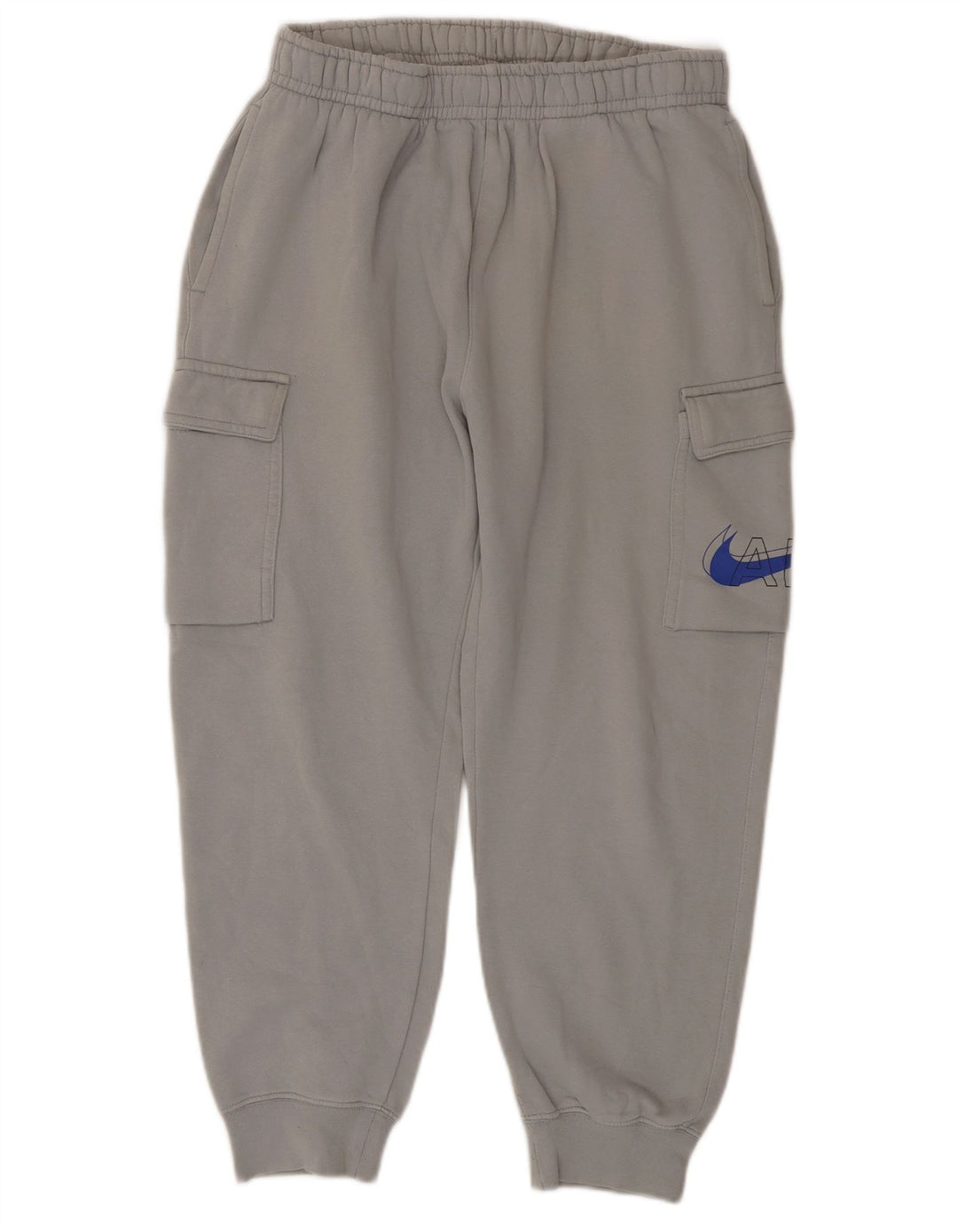 Nike Herren Cargo Crop Trainingsanzug Hose Jogger mittelgraue Baumwolle