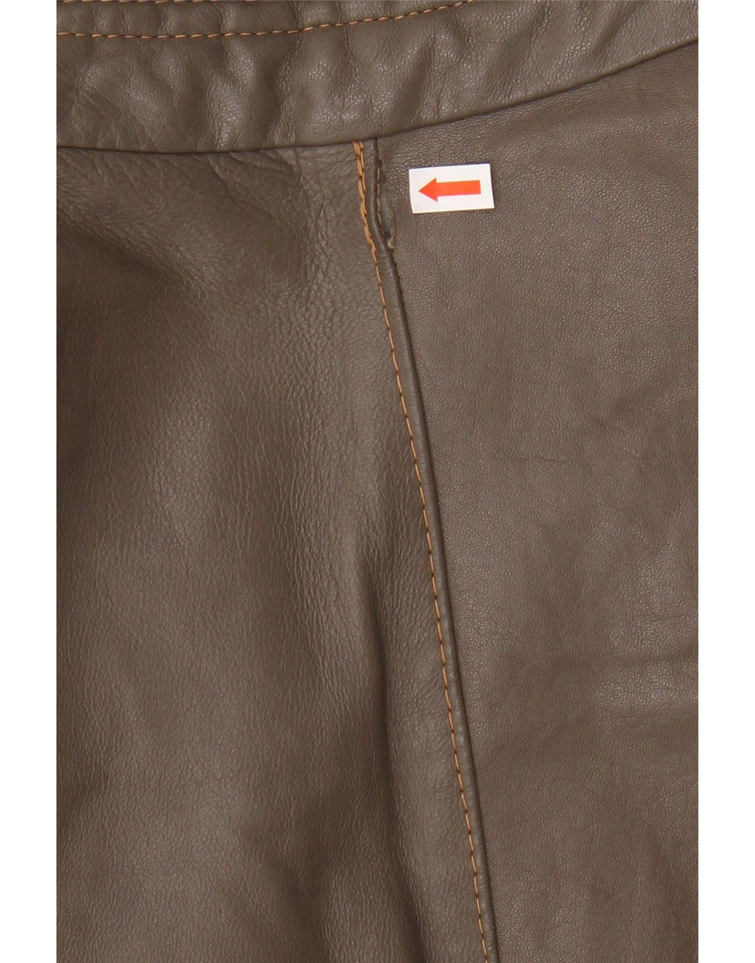 VINTAGE Mens Leather Jacket UK 40 Large Brown