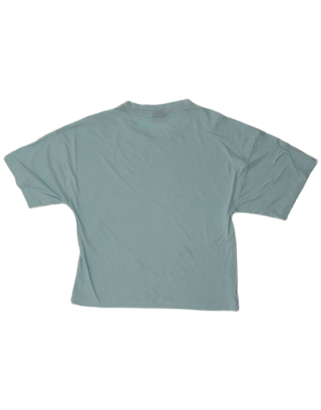 Umbro Damen T-Shirt Top UK 14 Mittelblaue Baumwolle