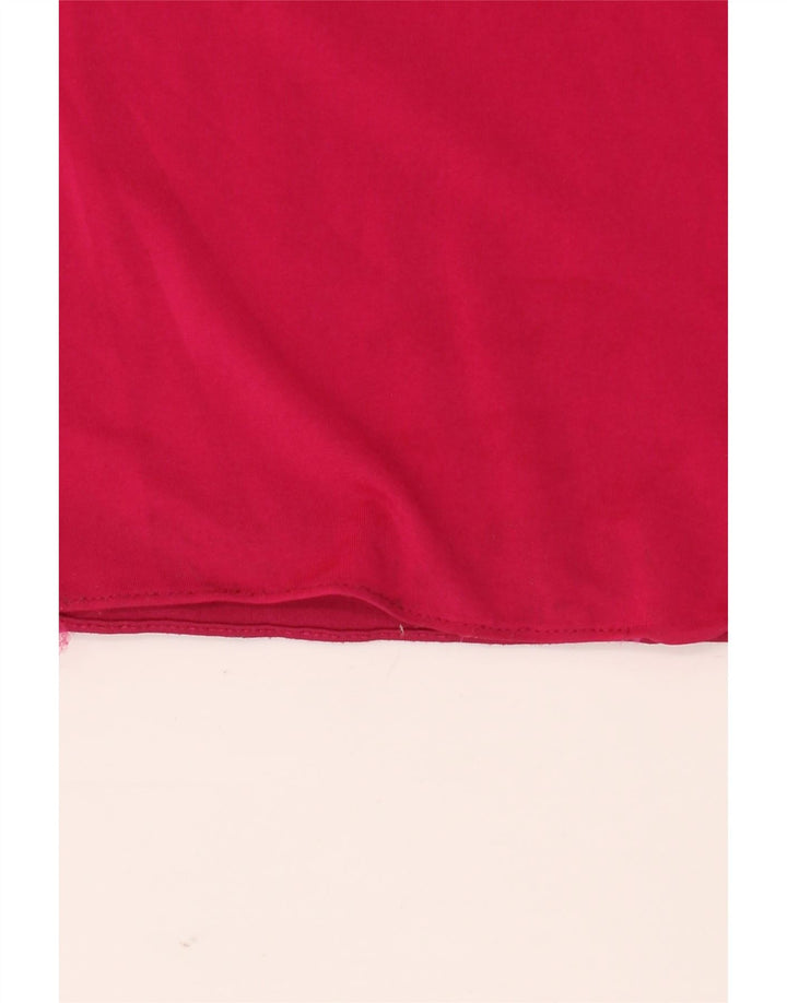 Coast Damen Maxi-One-Shoulder-Kleid, Gr. 8, klein, rosa Acetat