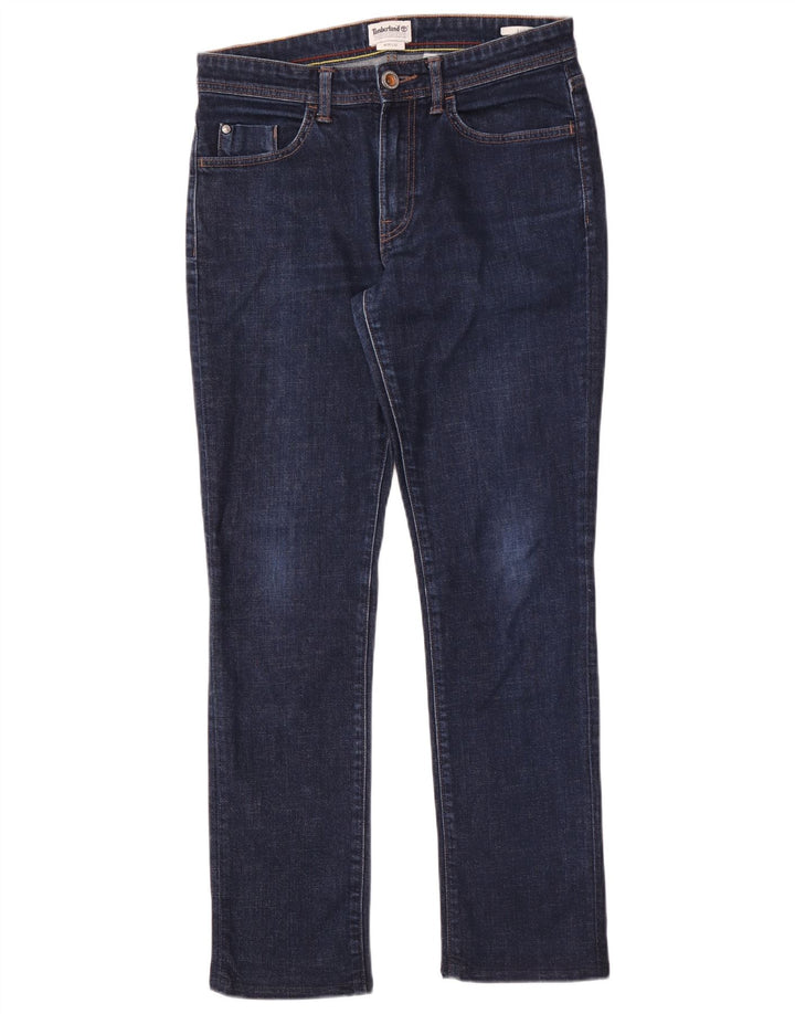 Timberland Herren Slim Jeans W29 L32 Marineblau Baumwolle
