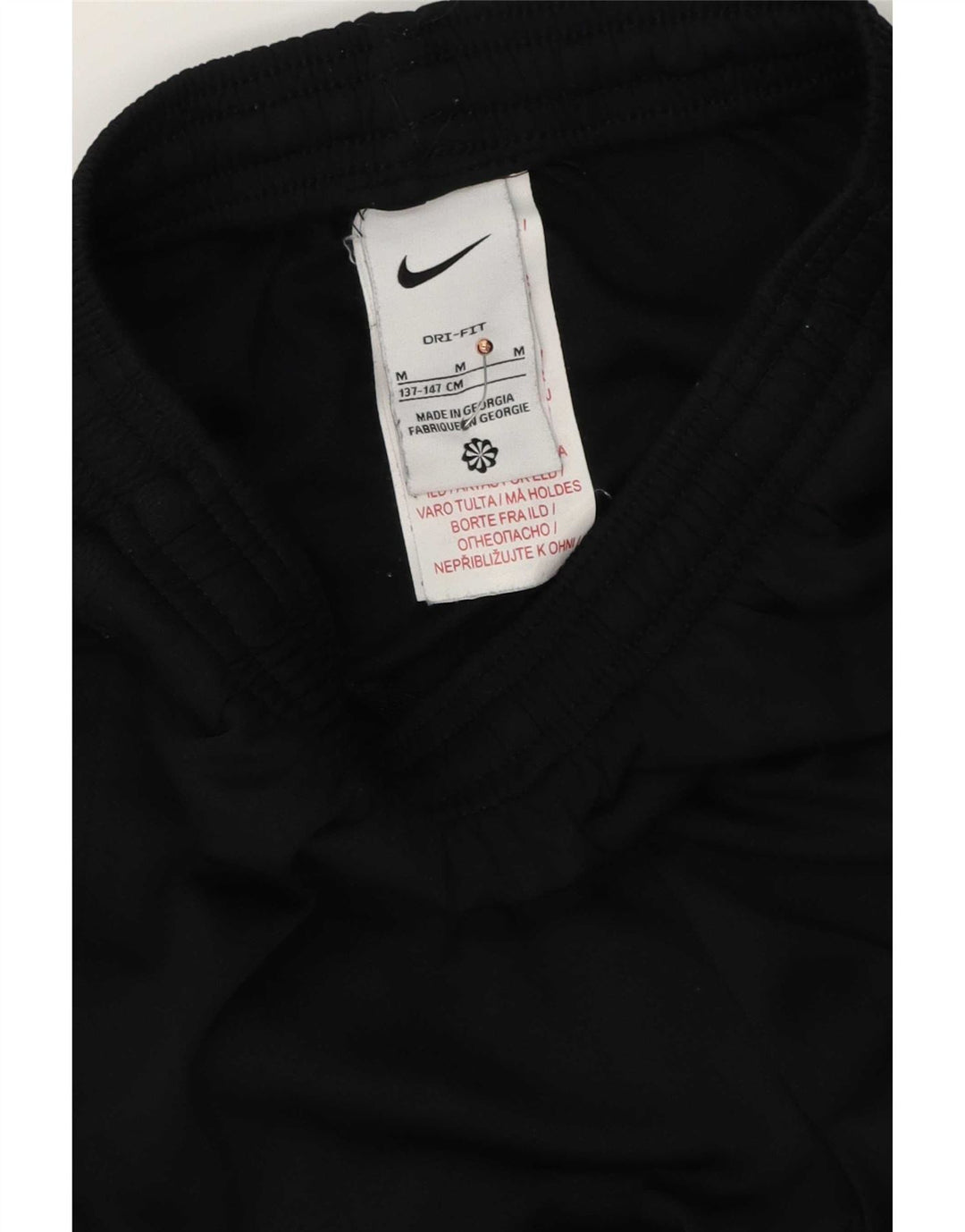 Nike Dri Fit-Trainingshose für Jungen, 10–11 Jahre, mittelgroß, schwarzes Polyester