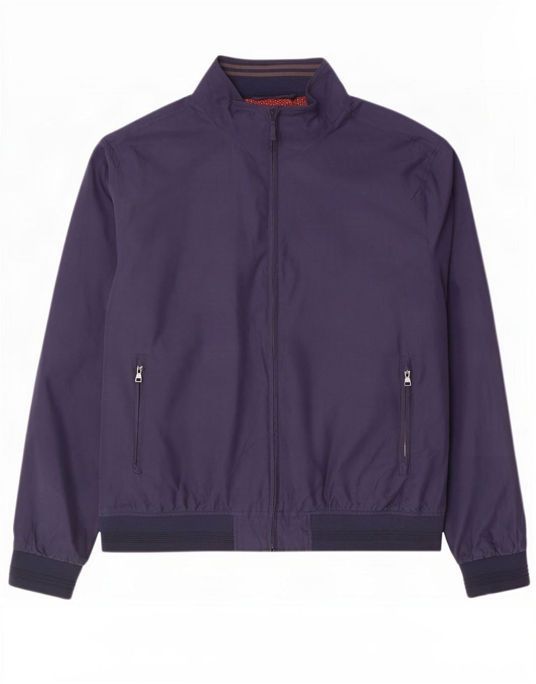 Marks & Spencer Herren Bomberjacke UK 46 3XL Marineblau Polyester