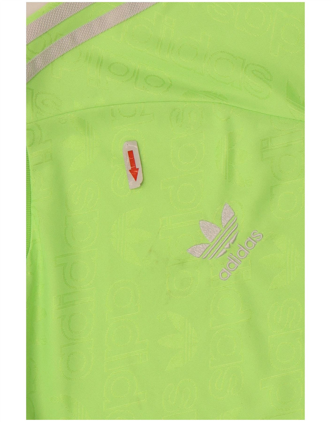 Adidas Herren Grafik T-Shirt Top Mittelgrünes Polyester
