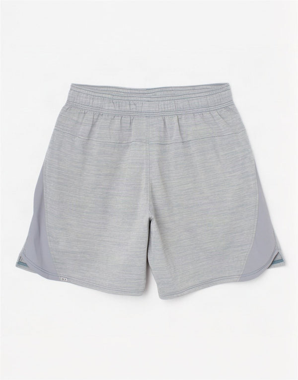 Under Armour Jungen-Sportshorts, 5–6 Jahre, blau geflecktes Polyester