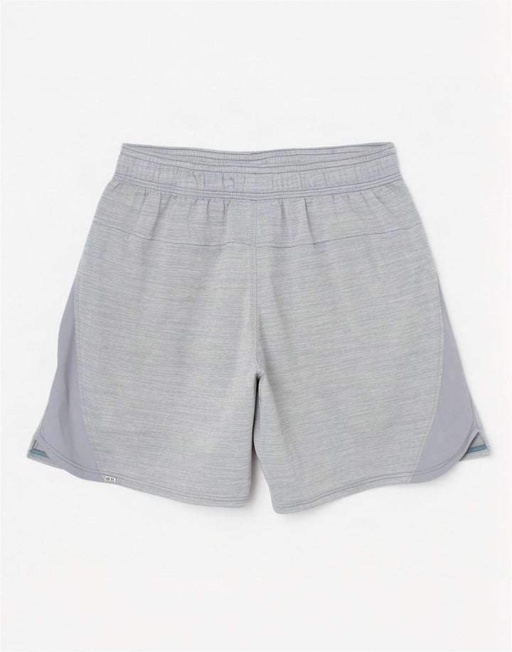 Under Armour Jungen-Sportshorts, 5–6 Jahre, blau geflecktes Polyester