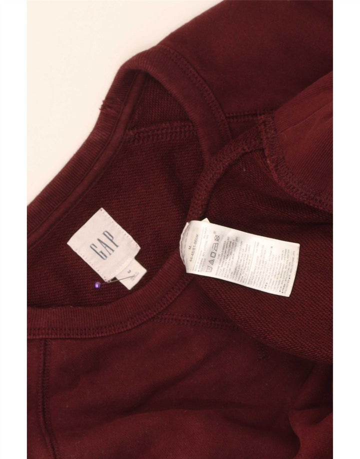 Gap Herren-Sweatshirt-Pullover, mittlere Burgunder-Baumwolle