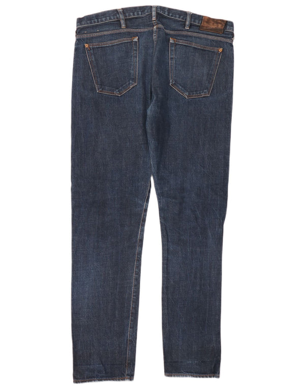 Paul Smith Mens Slim Jeans W36 L32 Blue Cotton