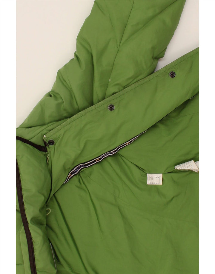 MISSONI Womens Padded Jacket US 12 Large Green Polyester Vintage Missoni and Second-Hand Missoni from Messina Hembry 
