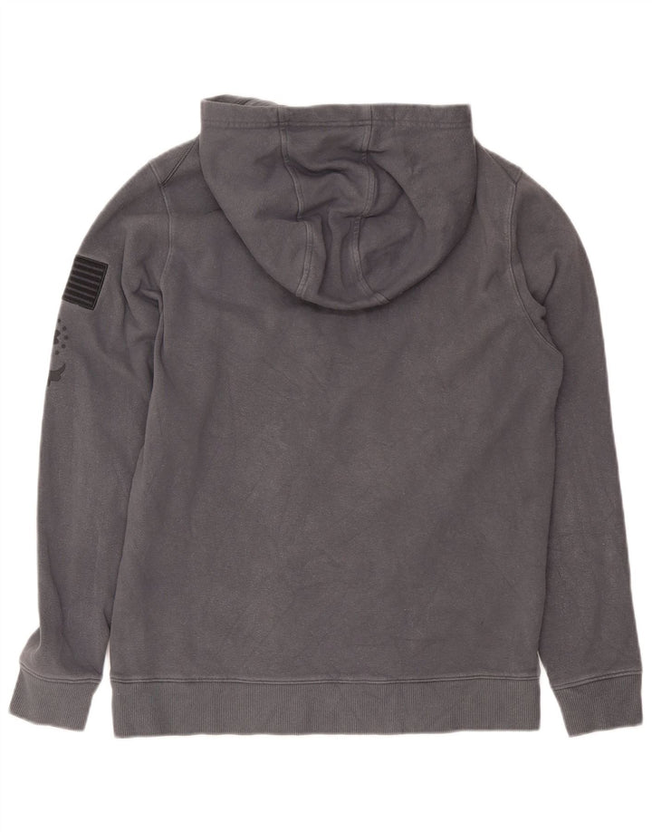 Under Armour Herren-Kapuzenpullover mit Grafik, mittelgraue Baumwolle