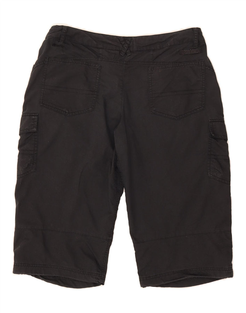 NIKE Womens Bermuda Cargo Shorts UK 12 Medium W32 Black Cotton Vintage Nike and Second-Hand Nike from Messina Hembry 