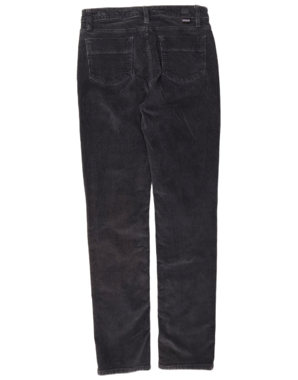 Patagonia Damen Slim Cordhose W28 L31 Graue Baumwolle