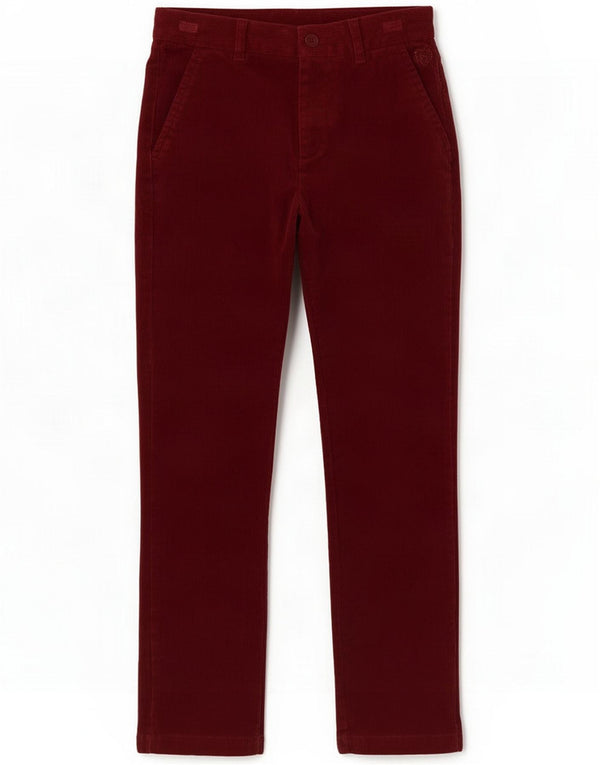 Paul Costelloe Mädchen Slim Cordhose 9–10 Jahre W24 L25 Burgund