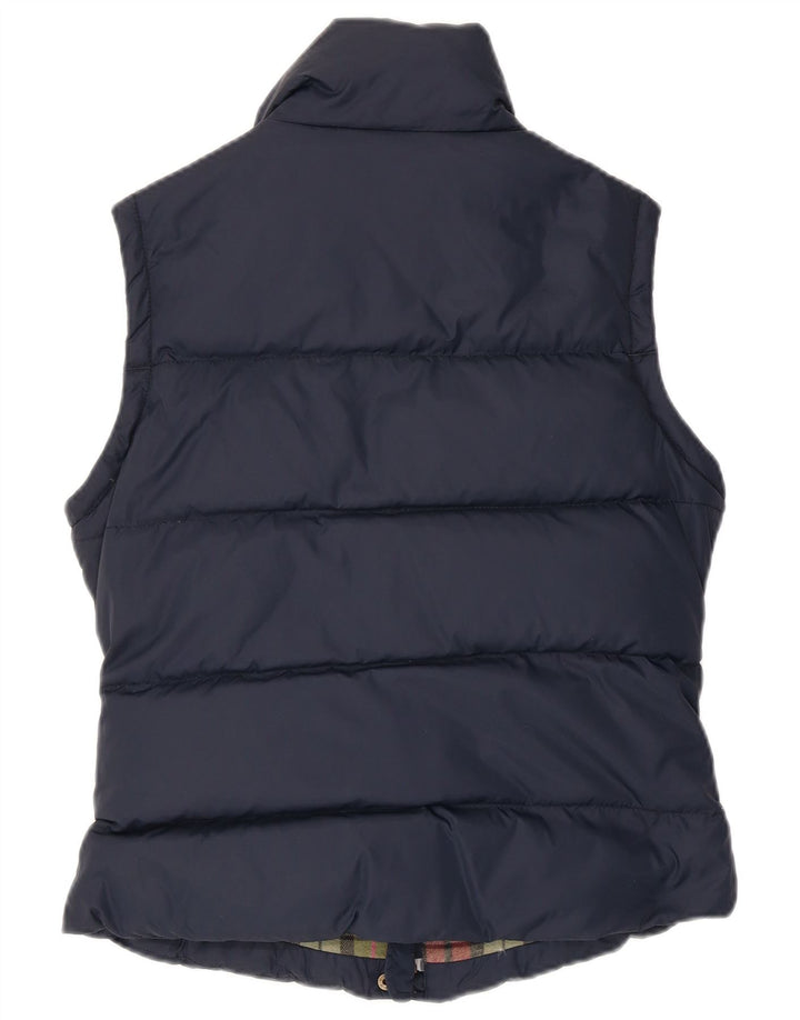 Jack Wills Damen Duffle Wattierte Weste UK 10 Small Marineblau