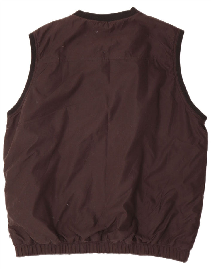 ADIDAS Herren Climashell ärmelloses Pullover-Trainingsanzugoberteil UK 48/50 XL Schwarz