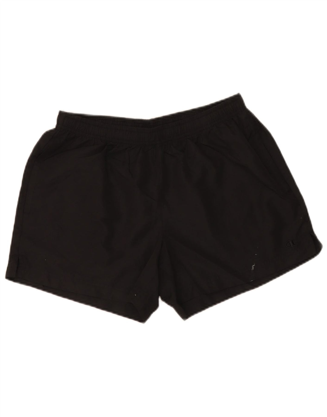 Champion Damen Sportshorts UK 14 Large Schwarz Polyester