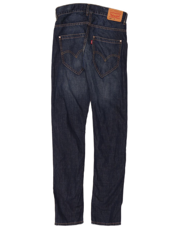 Levi's Mädchen 508 Regular Tapered Jeans 15–16 Jahre W28 L32 Marineblaue Baumwolle