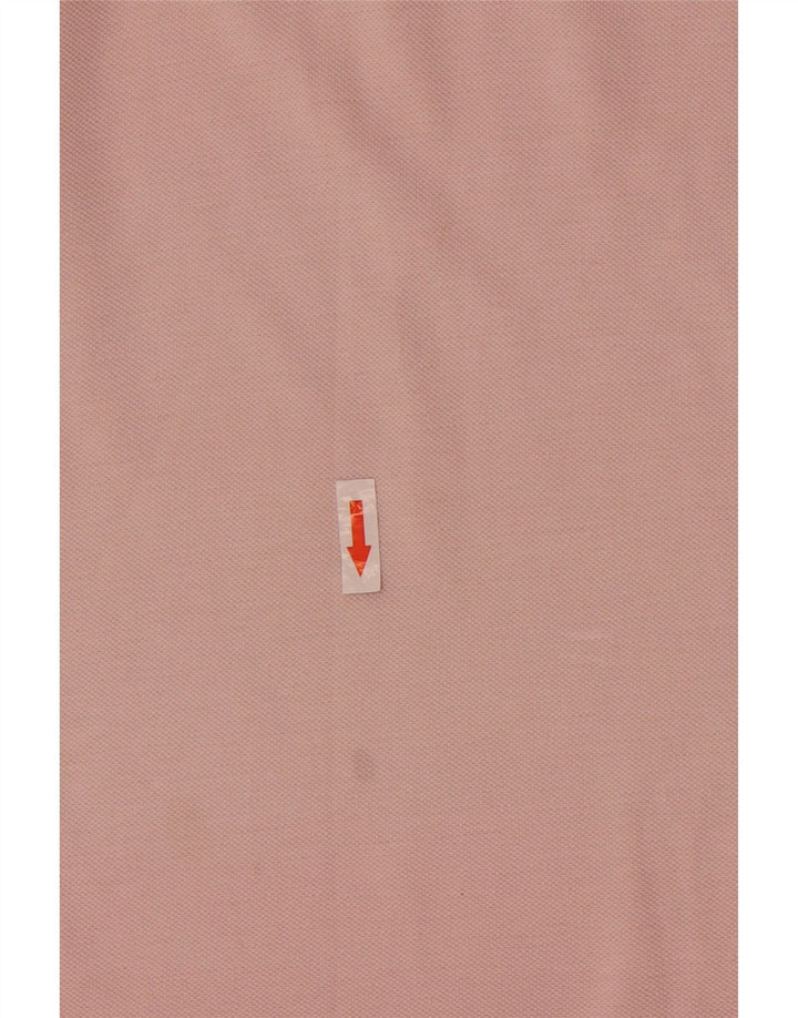 Kappa Damen Poloshirt UK 12 Mittelrosa Baumwolle