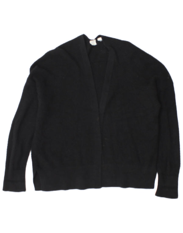 Gap Womens Open Cardigan Sweater UK 14 Medium Navy Blue Cotton