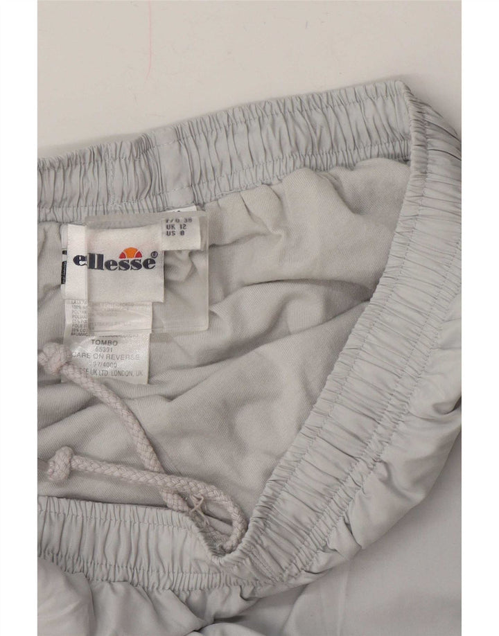 Ellesse Damen-Trainingshose, UK 12, mittelgraues Polyester