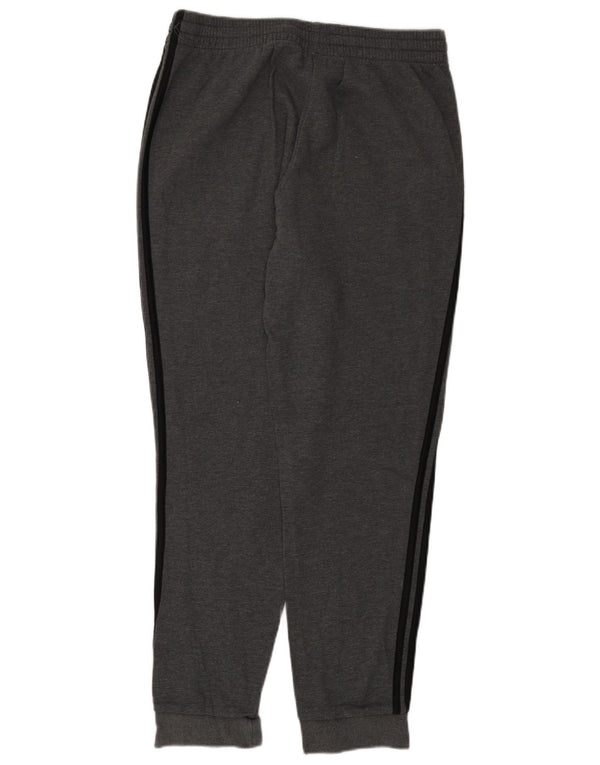 ADIDAS Herren-Trainingshose, Jogginghose, groß, graue Baumwolle