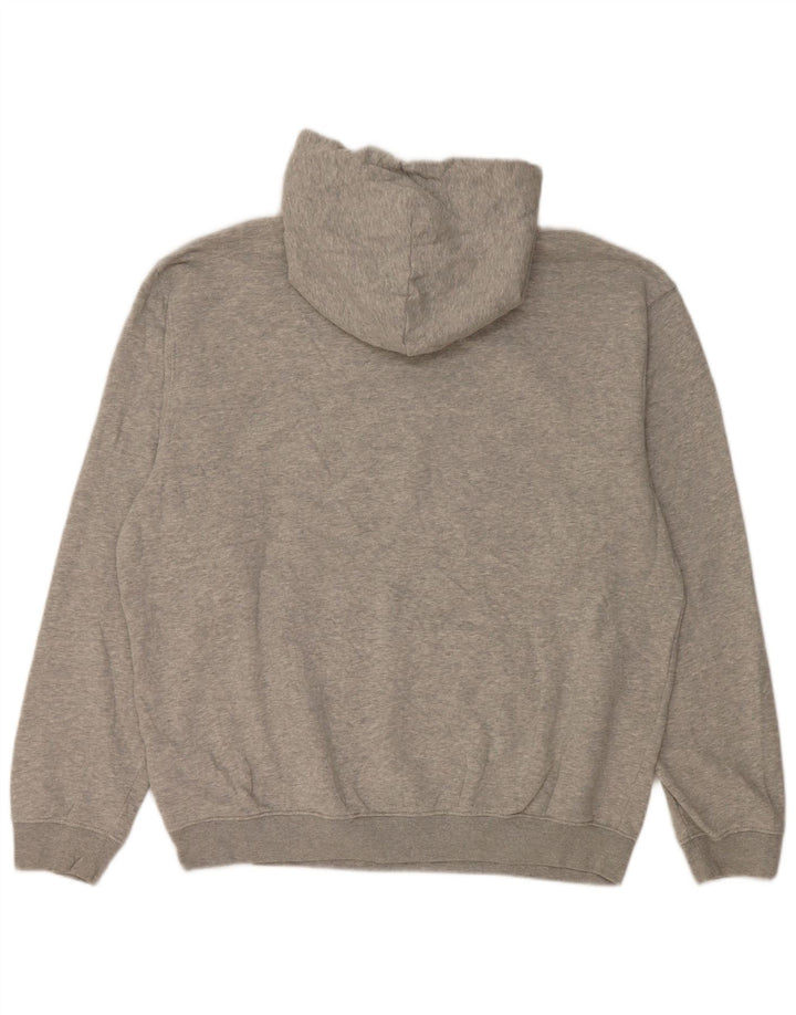 Gap Herren-Kapuzenpullover, groß, grau gesprenkelte Baumwolle