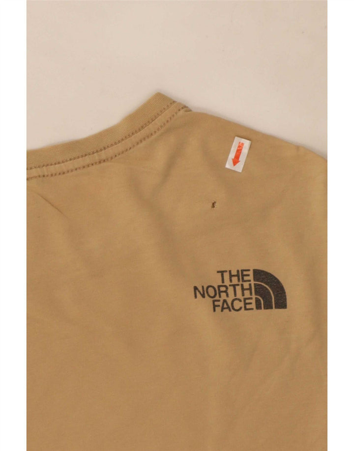 The North Face Herren-T-Shirt mit Grafik, mittelbeige Baumwolle