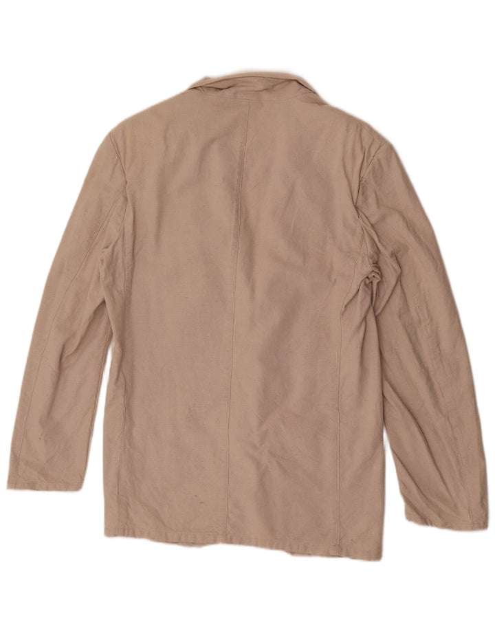 Pioneer Herren-Blazer mit 2 Knöpfen, Gr. 36, Größe S, Beige, Baumwolle