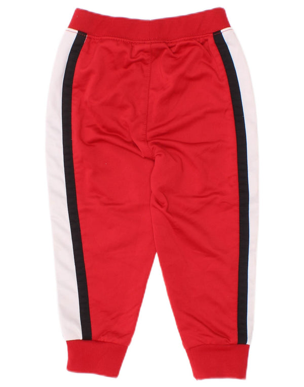 Jordan Baby-Jungen-Jogger-Trainingshose, 12–18 Monate, rotes Farbblockdesign