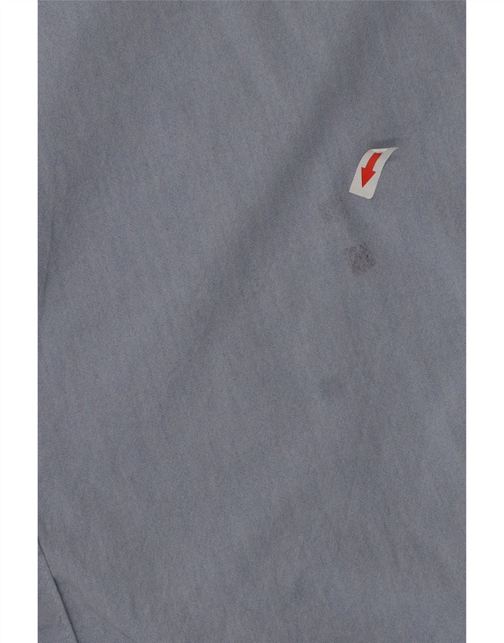 French Connection Herren Kurzarmhemd 2XL Blau Baumwolle