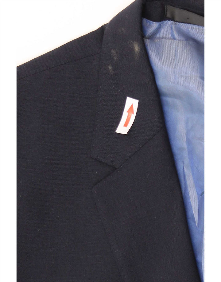 Marks & Spencer Herren Autograph 2-Knopf-Blazerjacke UK 42 Large Marineblau