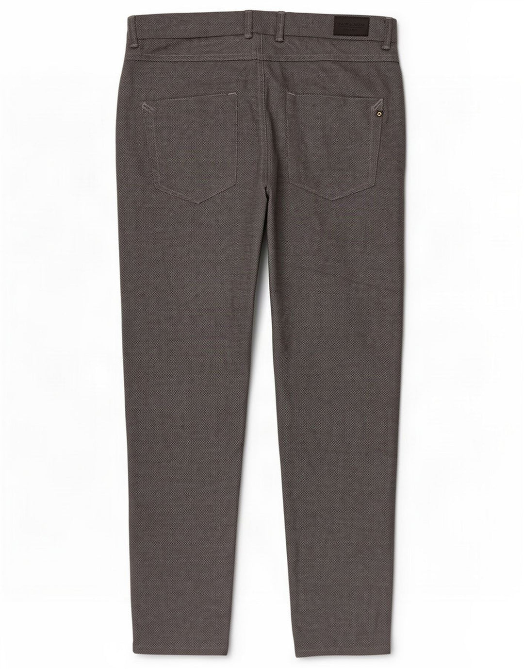 Zara Herren Slim Freizeithose EU 40 Mittel W31 L30 Grau Polyester