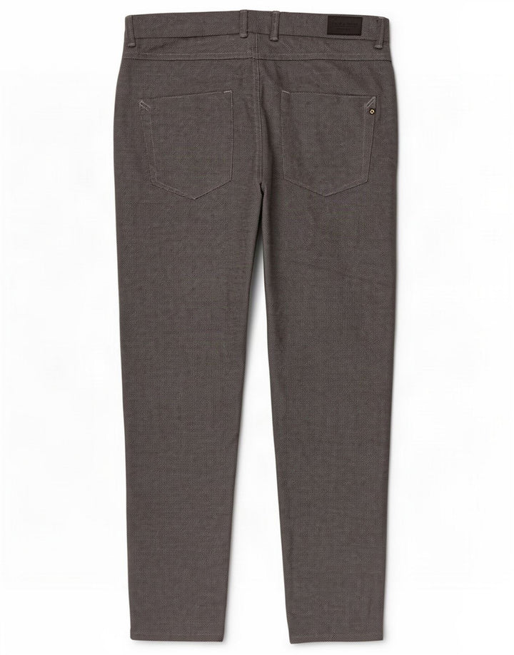 Zara Herren Slim Freizeithose EU 40 Mittel W31 L30 Grau Polyester