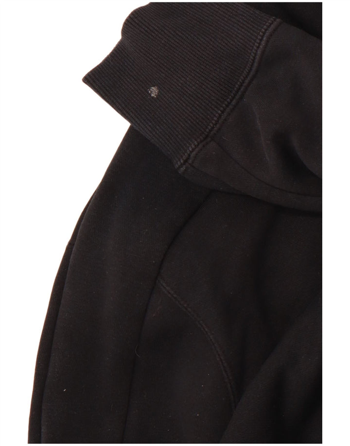 PUMA Herren Graphic Hoodie Pullover Medium Schwarz Baumwolle Sport