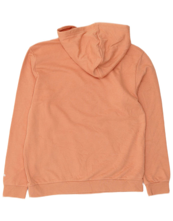 Adidas Damen Graphic Hoodie Pullover UK 4/6 XS Rosa Baumwolle