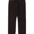 Levi's Herren 501 Straight Jeans W30 L30 schwarze Baumwolle