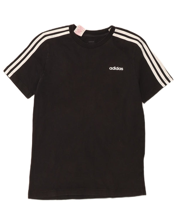 Adidas T-Shirt für Jungen, 13–14 Jahre, Größe L, Schwarz, Baumwolle