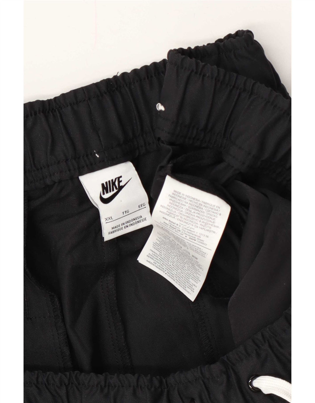 Nike Damen Trainingshose UK 20 2XL Schwarz Polyester