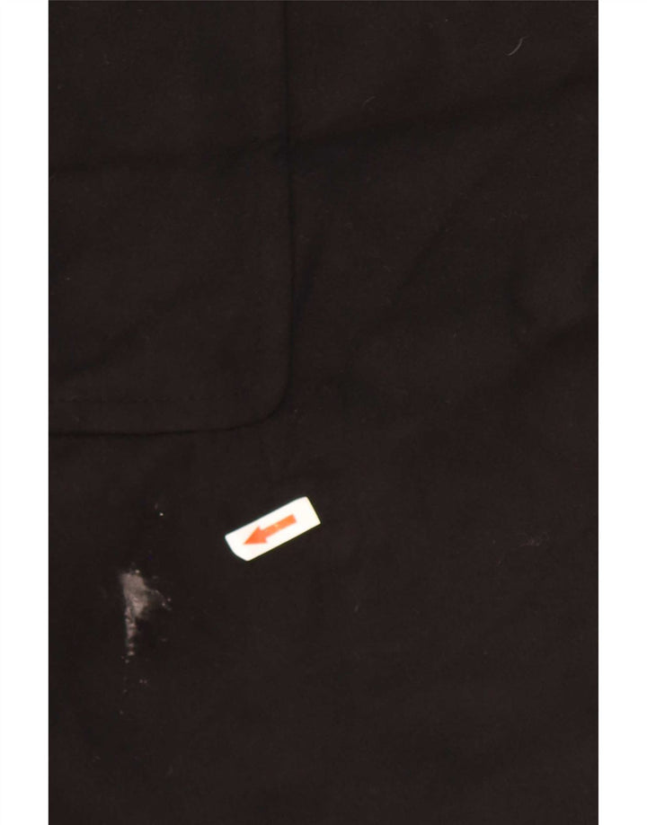 Marks & Spencer Damenmantel UK 10 Small Schwarz Polyester