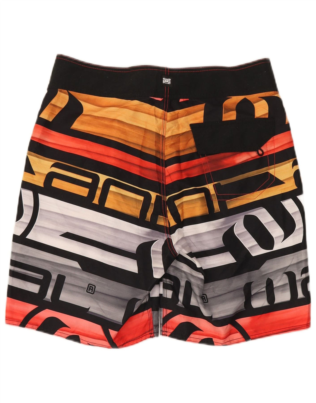 ANIMAL Herren-Badeshorts mit Grafik, groß, mehrfarbig, gestreift, Polyester