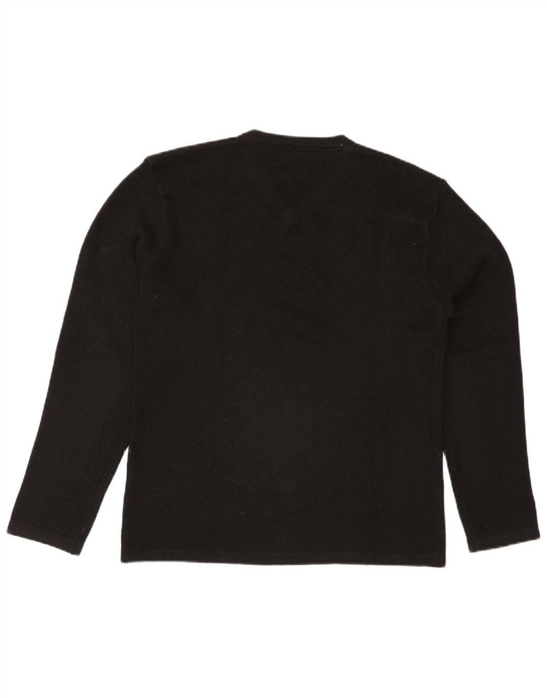 Sixty Herren-Pullover mit V-Ausschnitt, groß, aus schwarzem Acryl
