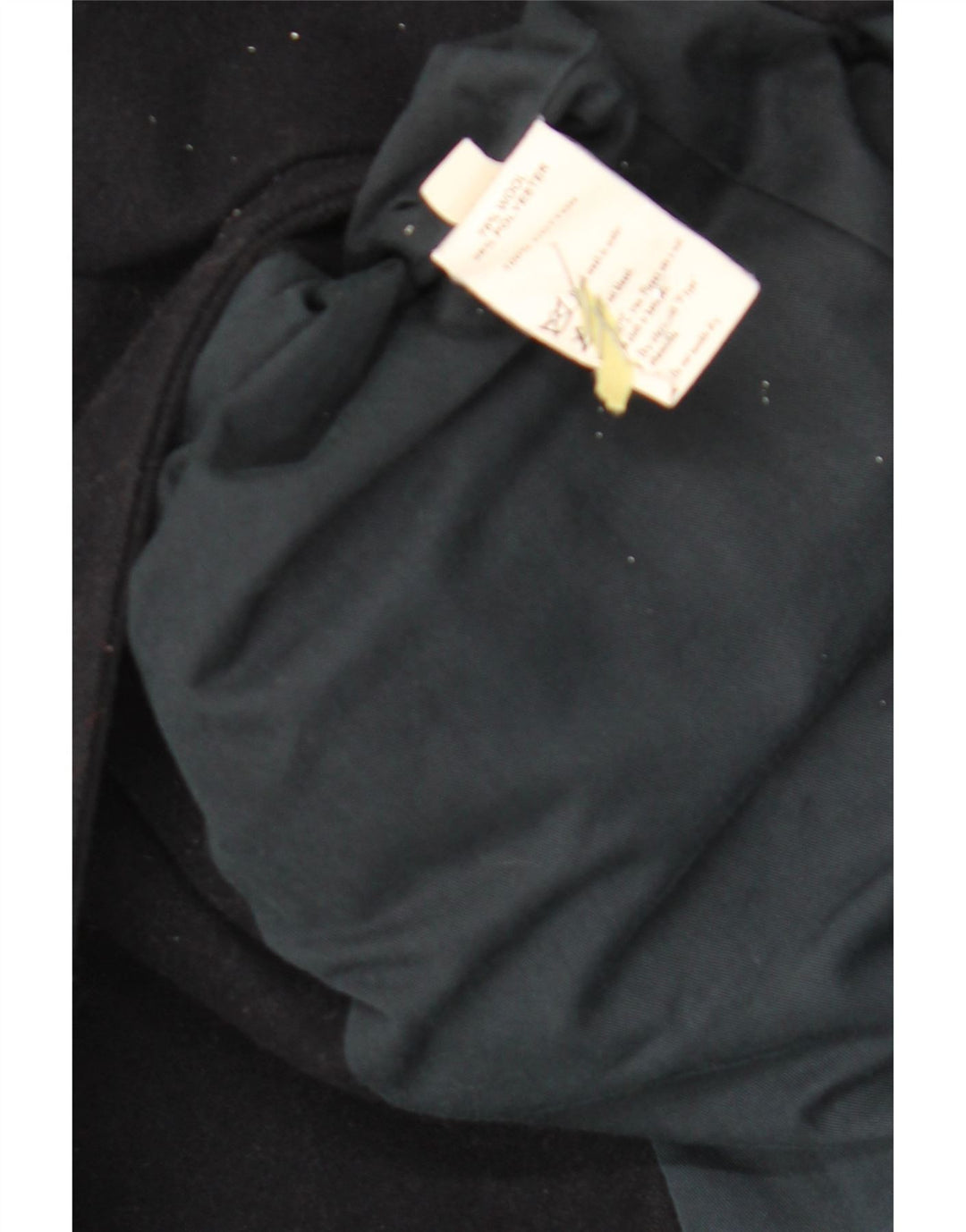 Massimo Rebecchi Damen Pea Coat IT 44 Mittelmarineblaue Wolle